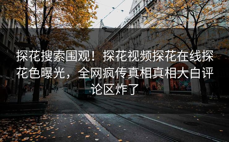 探花搜索围观！探花视频探花在线探花色曝光，全网疯传真相真相大白评论区炸了
